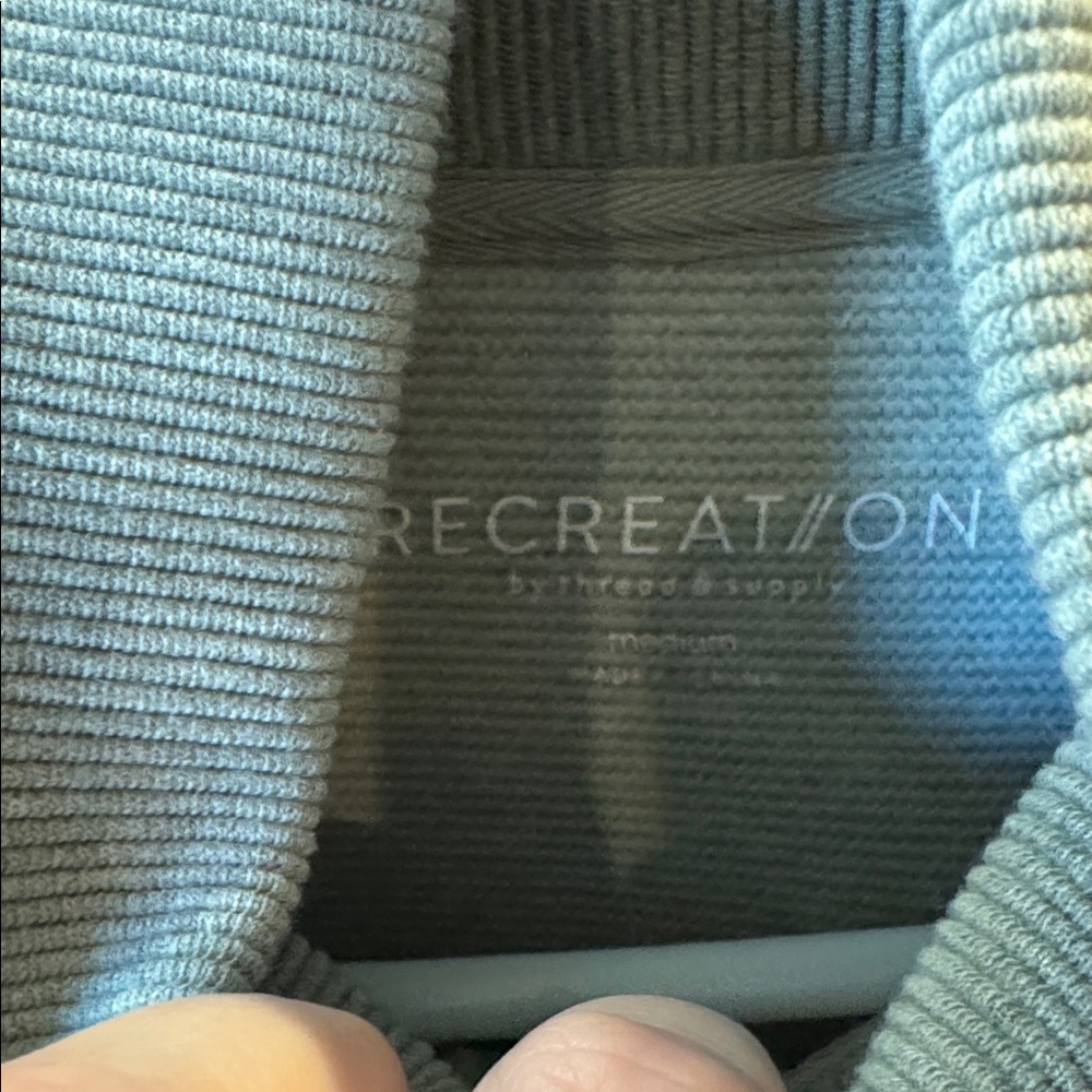 Thread & Supply Recreation Quarter Zip Sweatshirt Sweater Pullover - Picture 4 of 8